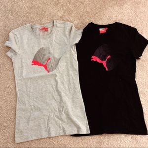 2 Womens Puma Shirts XS
